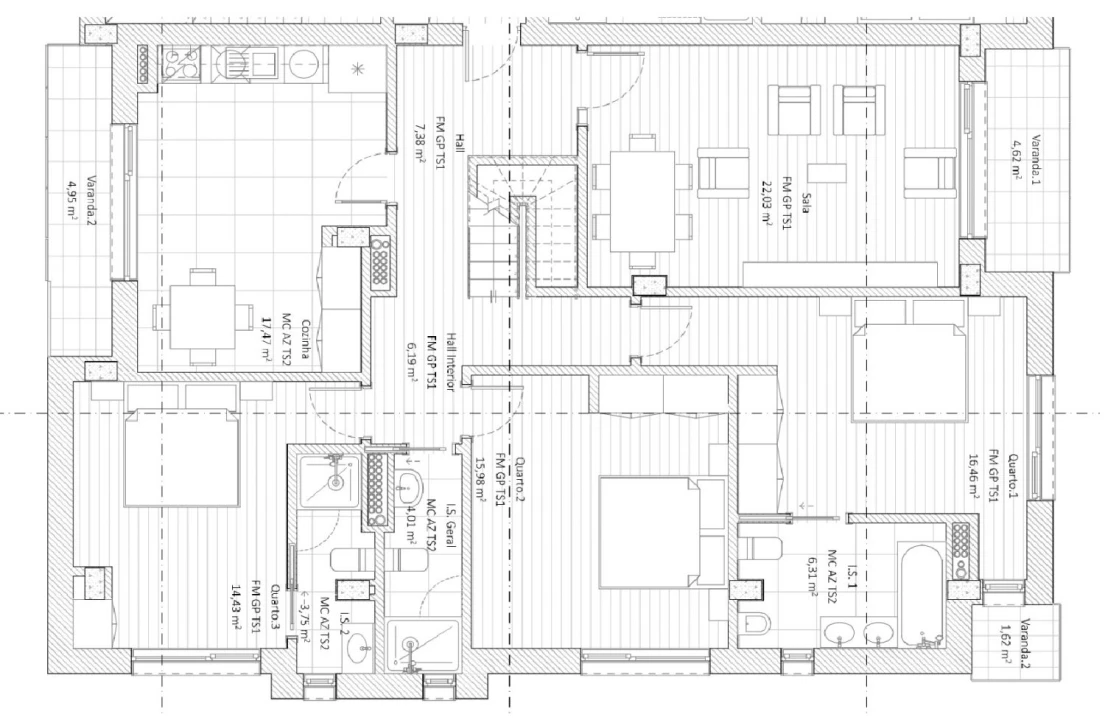 Apartamento T2 para Venda em Covilhã e Canhoso Foto 34