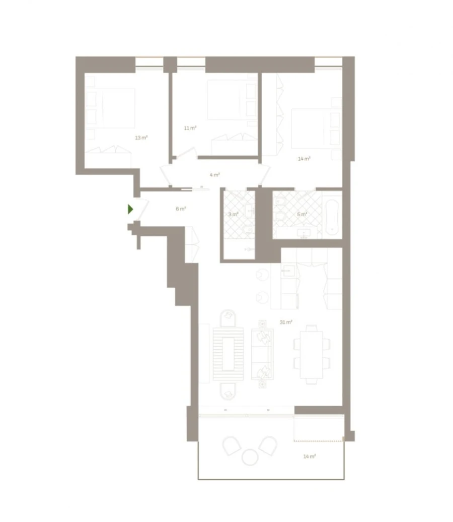 Apartamento T3 para Venda em Santa Marinha e São Pedro da Afurada Foto 22