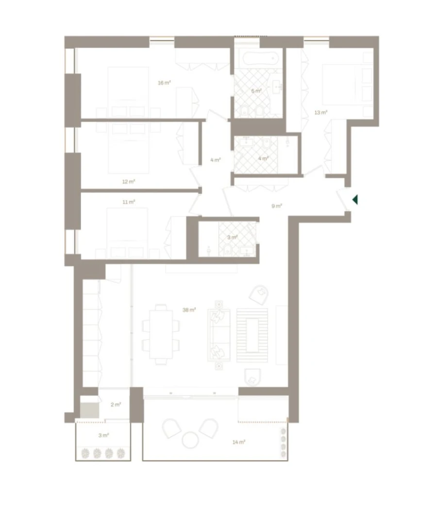 Apartamento T4 para Venda em Santa Marinha e São Pedro da Afurada Foto 22