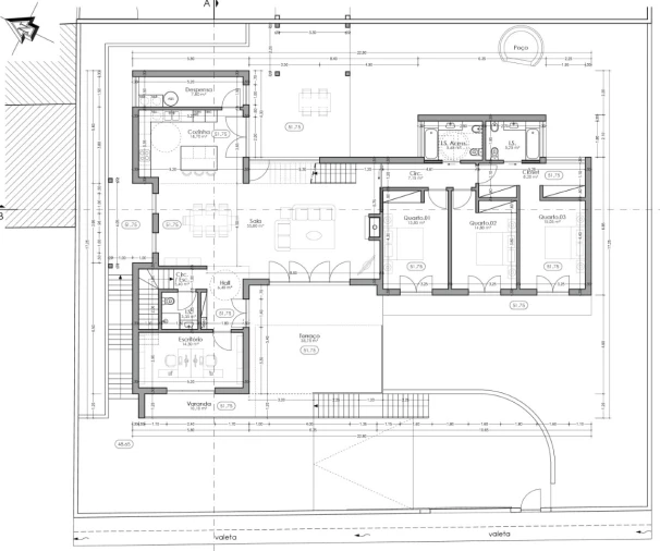 Moradia T4 para Venda em São Pedro da Cadeira Planta 1