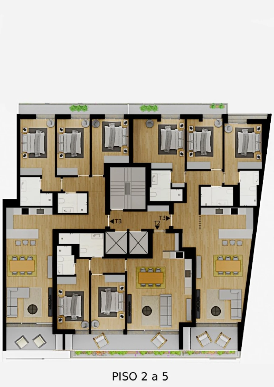 Apartamento T2 para Venda em Loures Planta 1