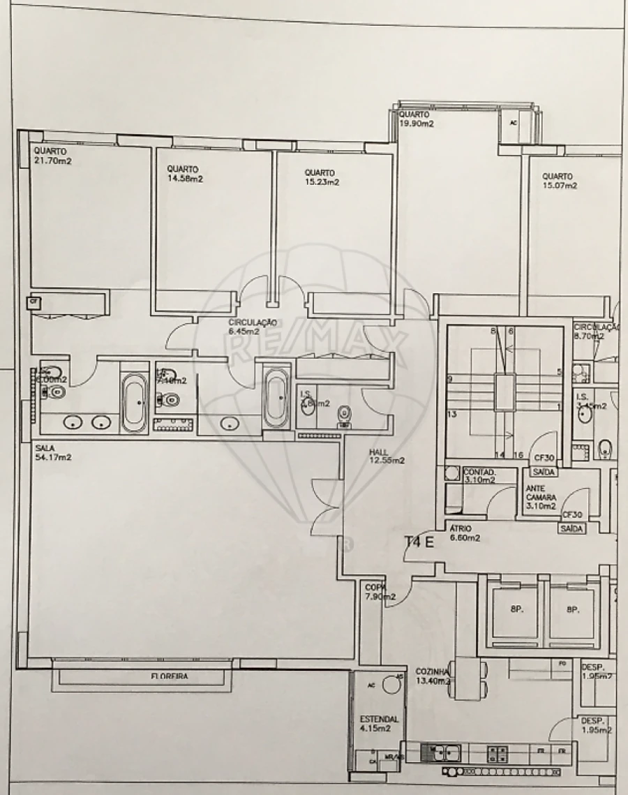 Apartamento T4 para Venda em Belém Foto 35