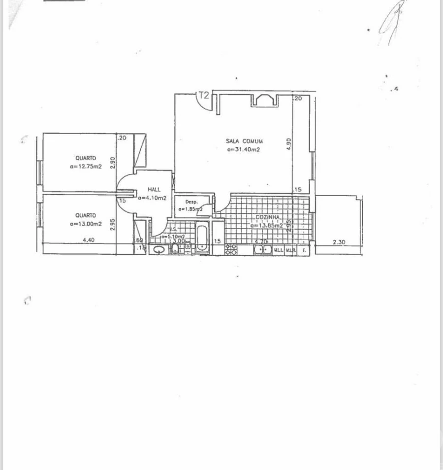 Apartamento T2 para Venda em Venda do Pinheiro e Santo Estêvão das Galés Foto 24