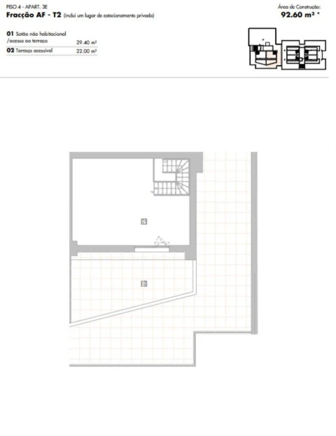 Apartamento T2 para Venda em Lagos (São Sebastião e Santa Maria)