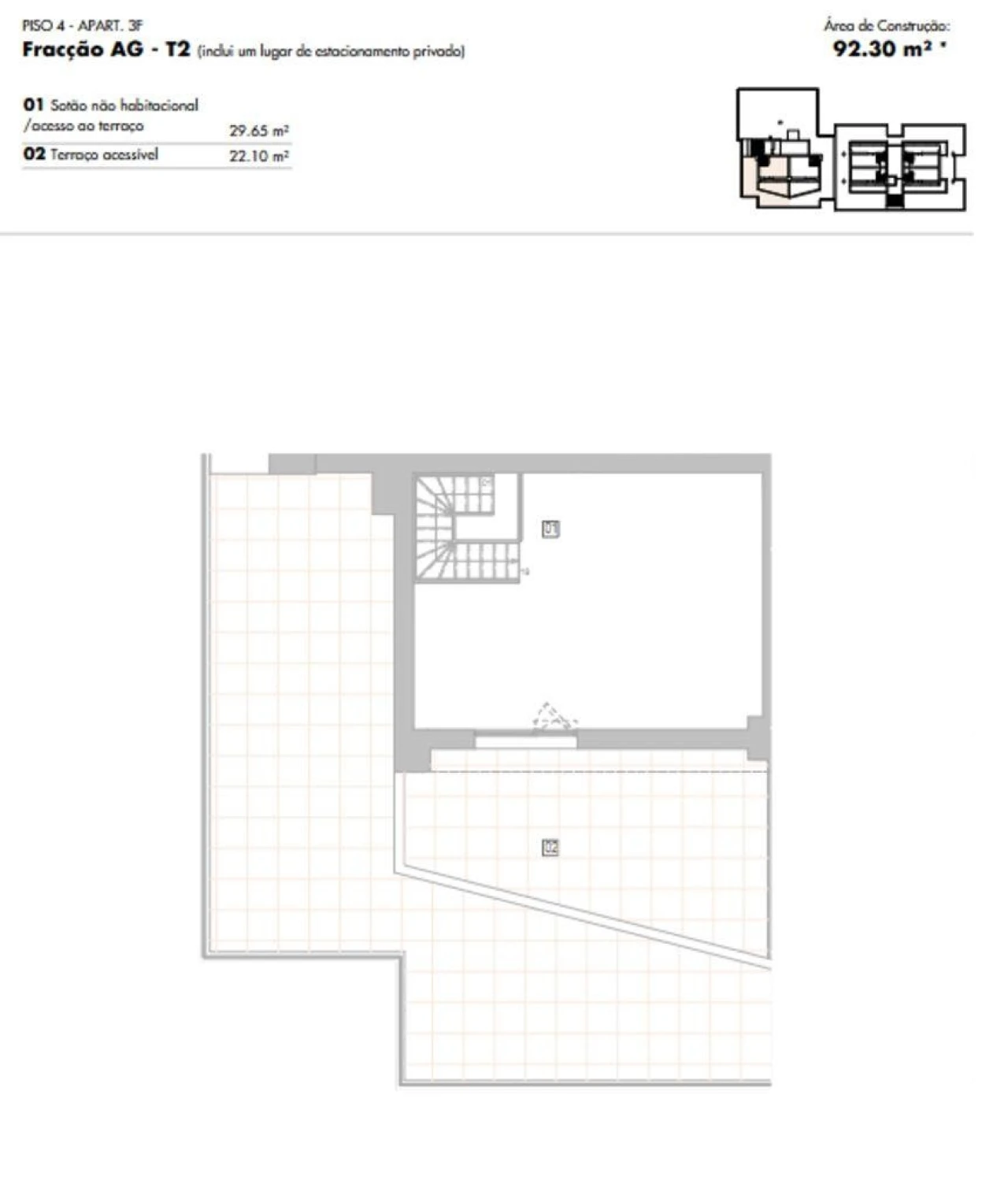 Apartamento T2 para Venda em Lagos (São Sebastião e Santa Maria) Foto 13