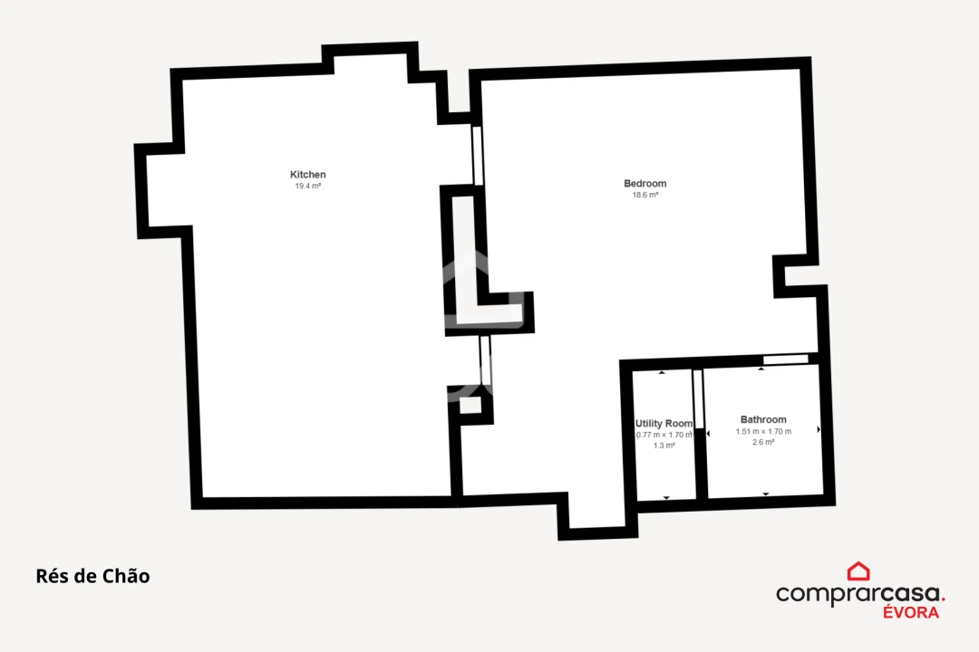 Moradia T2 para Venda em Évora (São Mamede, Sé, São Pedro e Santo Antão) Foto 13