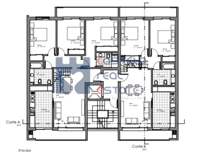 Apartamento T3 para Venda em Nossa Senhora da Piedade Foto 16