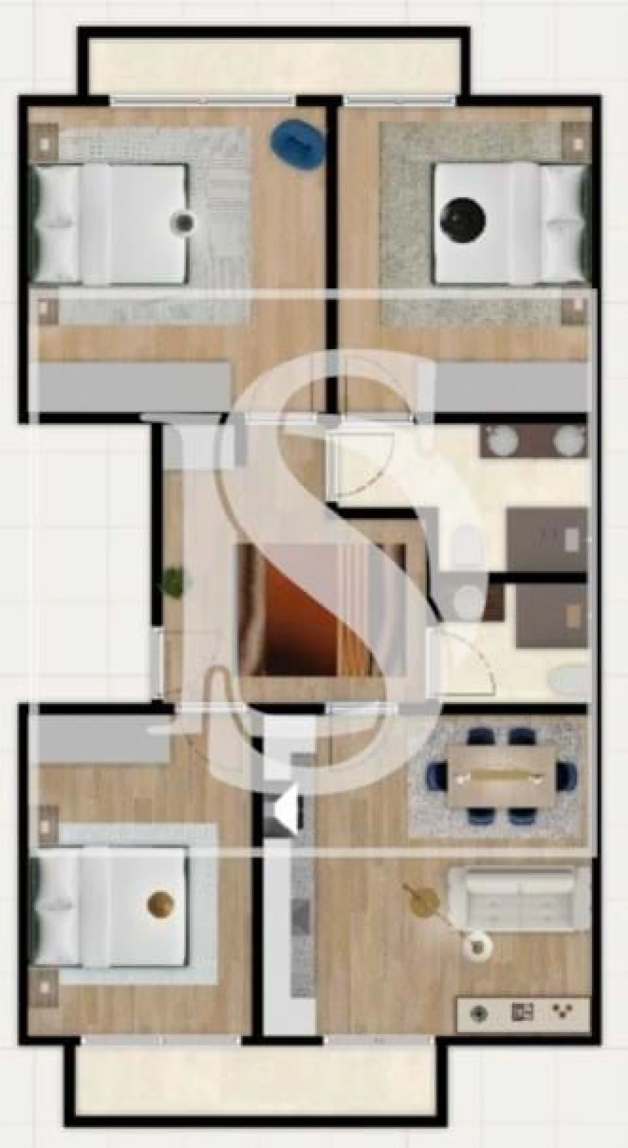 Apartamento T3 para Venda em Benfica Foto 4