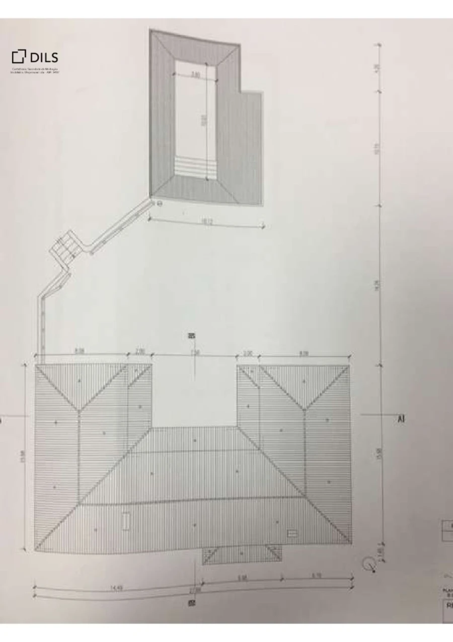 Quinta T6 para Venda em Alcaçovas Planta 1