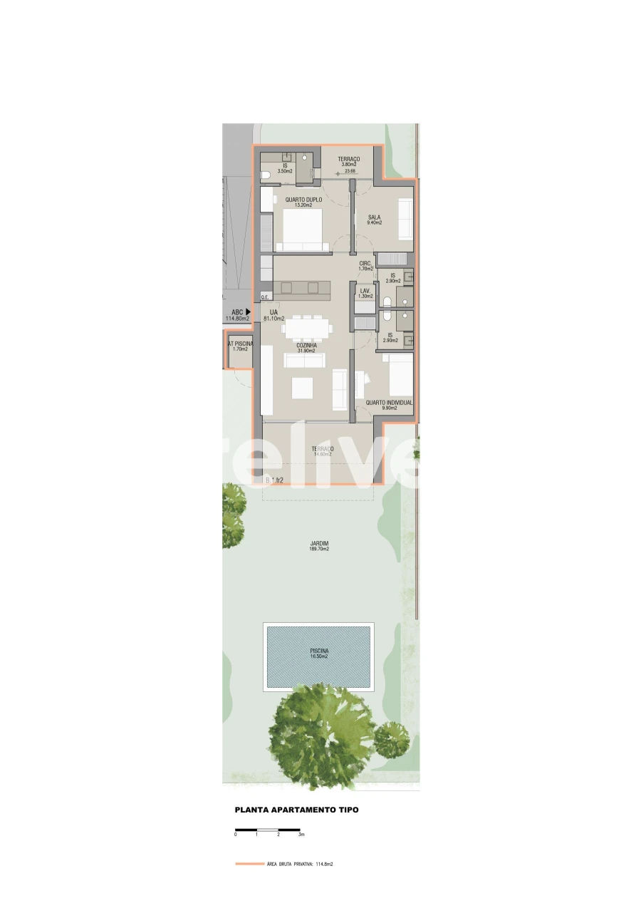 Apartamento T3 para Venda em Porto Covo Foto 15