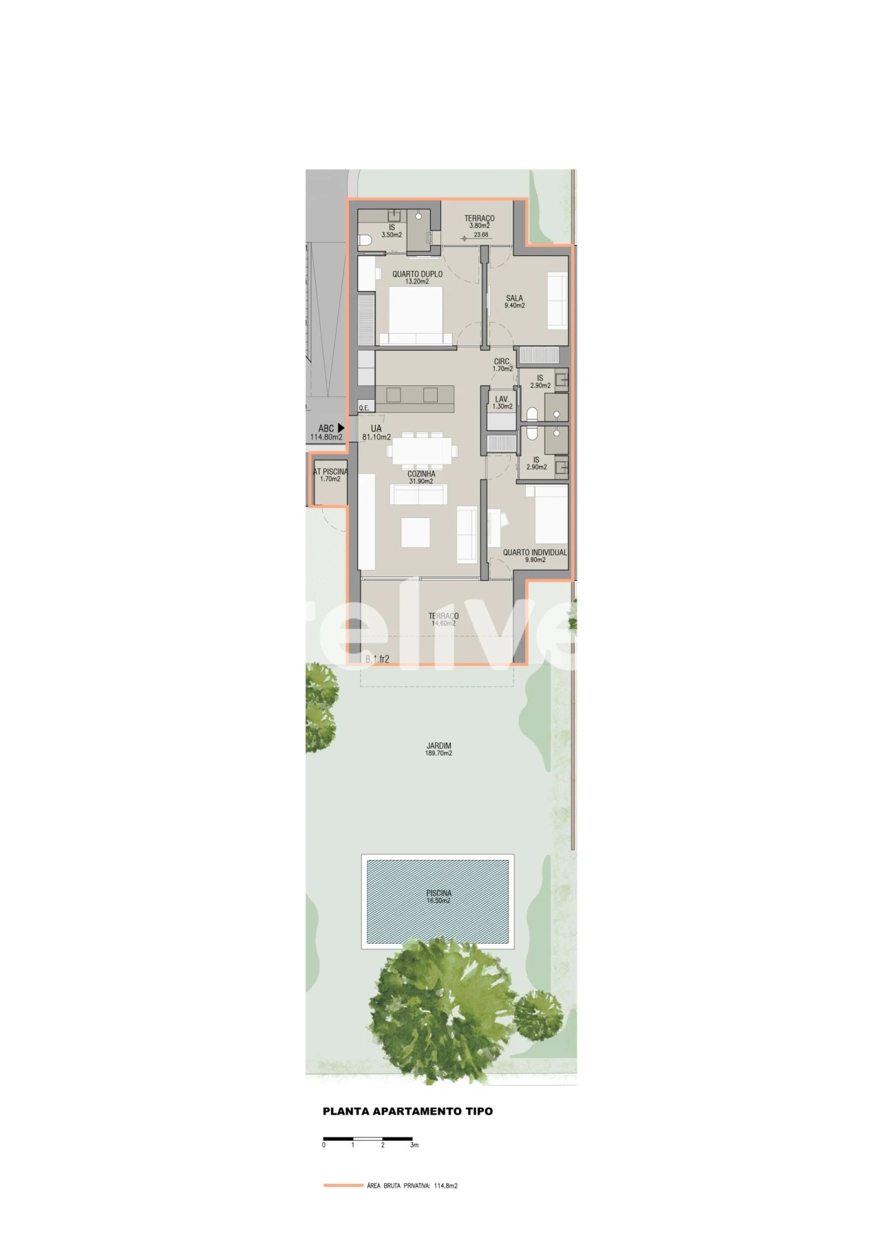 Apartamento T3 para Venda em Porto Covo Foto 19