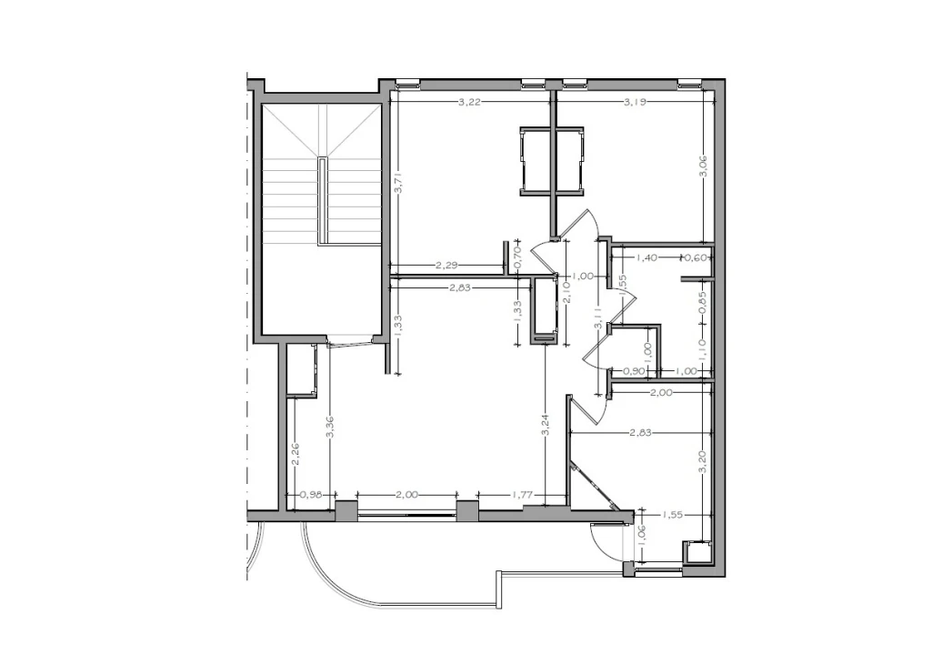 Apartamento T2 para Venda em Quarteira Planta 2