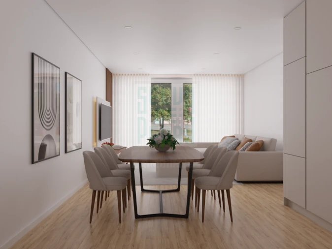 Apartamento T2 para Venda em Paços de Ferreira Foto 3