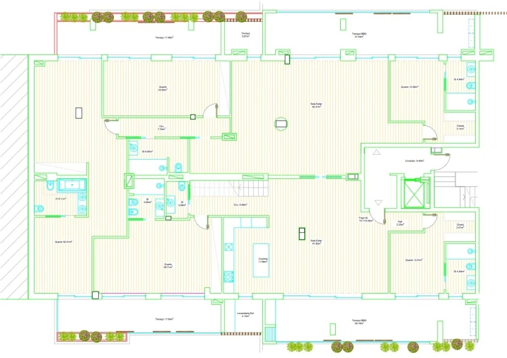Apartamento T5 para Venda em Faro (Sé e São Pedro) Planta 1