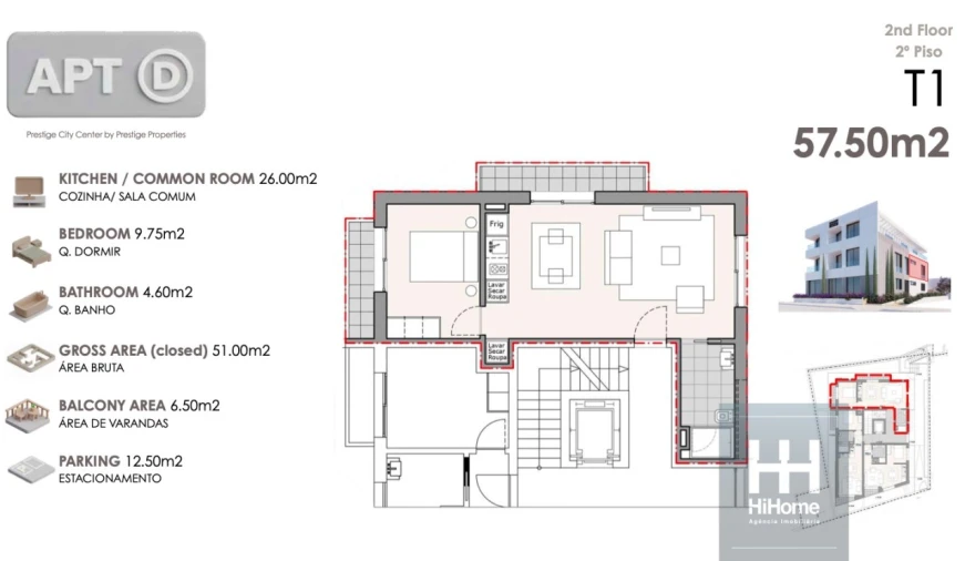 Apartamento T1 para Venda em Machico Foto 24