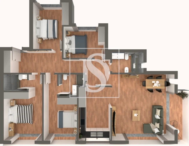 Apartamento T4 para Venda em Tavira (Santa Maria e Santiago) Foto 6