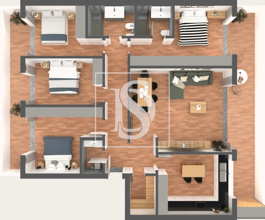 Apartamento T4 para Venda em Tavira (Santa Maria e Santiago) Foto 6