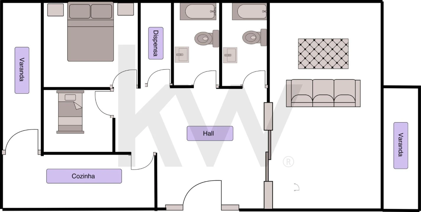Apartamento T2 para Venda em Romeira e Várzea Foto 26