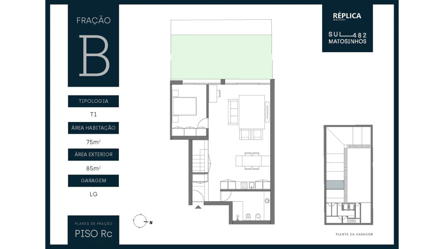 Apartamento T1 para Venda em Matosinhos e Leça da Palmeira Foto 14