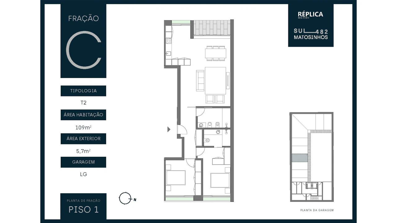 Apartamento T2 para Venda em Matosinhos e Leça da Palmeira Foto 14