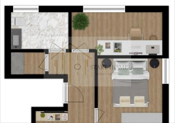 Apartamento T2 para Venda em Cortegaça Foto 6