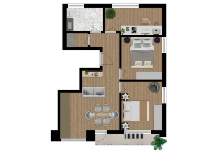 Apartamento T2 para Venda em Cortegaça Foto 14