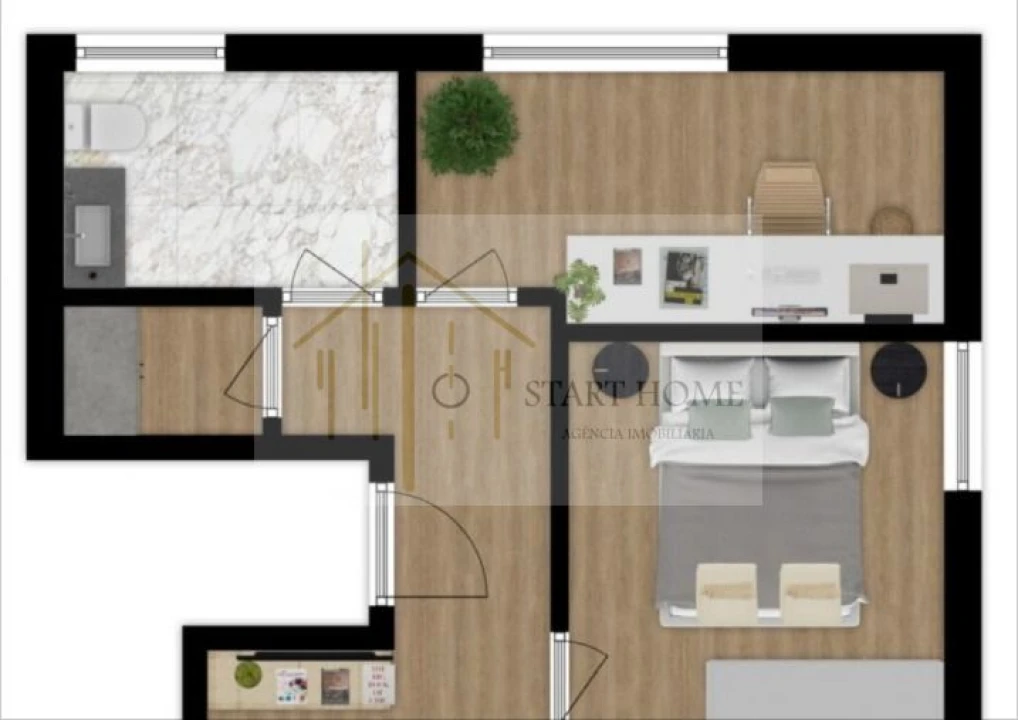 Apartamento T2 para Venda em Cortegaça Foto 6