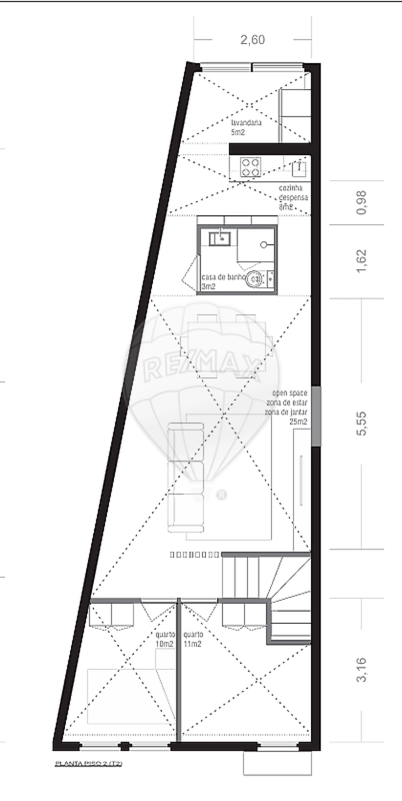 Apartamento T2 para Venda em Pedrouços Foto 4
