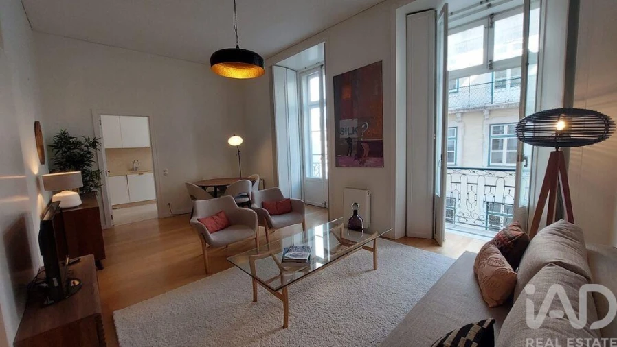 Apartamento T1 para Arrendamento em Santa Maria Maior