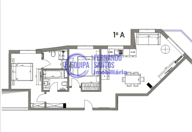 Apartamento T2 para Venda em Armação de Pera
