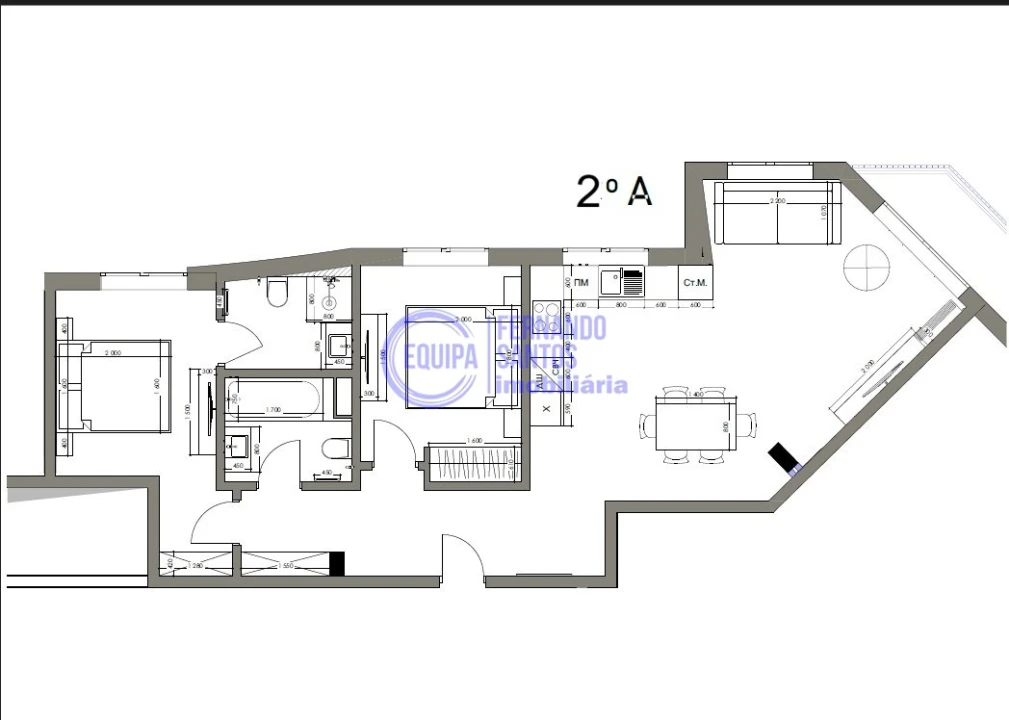 Apartamento T2 para Venda em Armação de Pera Foto 23