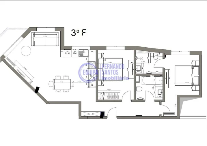 Apartamento T2 para Venda em Armação de Pera Foto 24