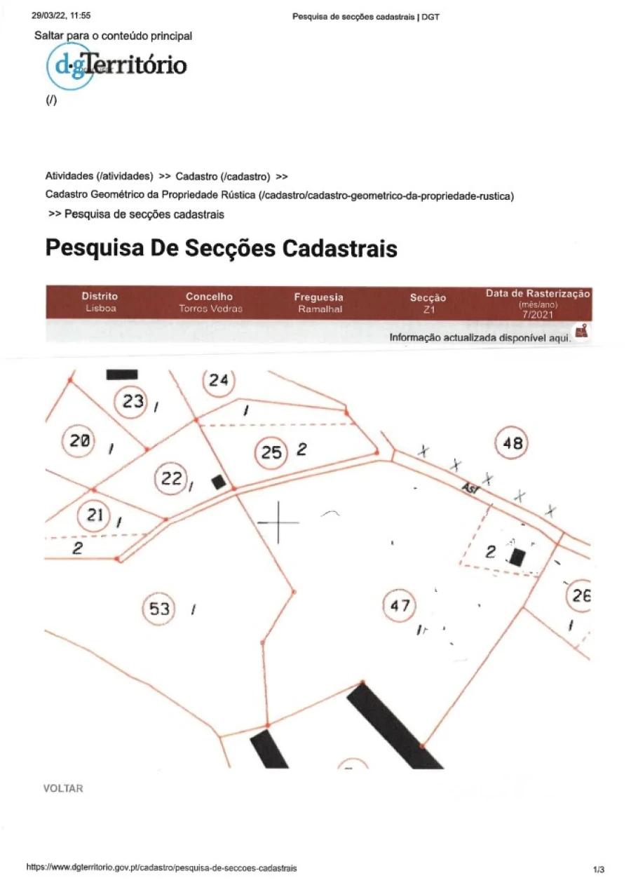Moradia T1 para Venda em Campelos e Outeiro da Cabeça Planta 2