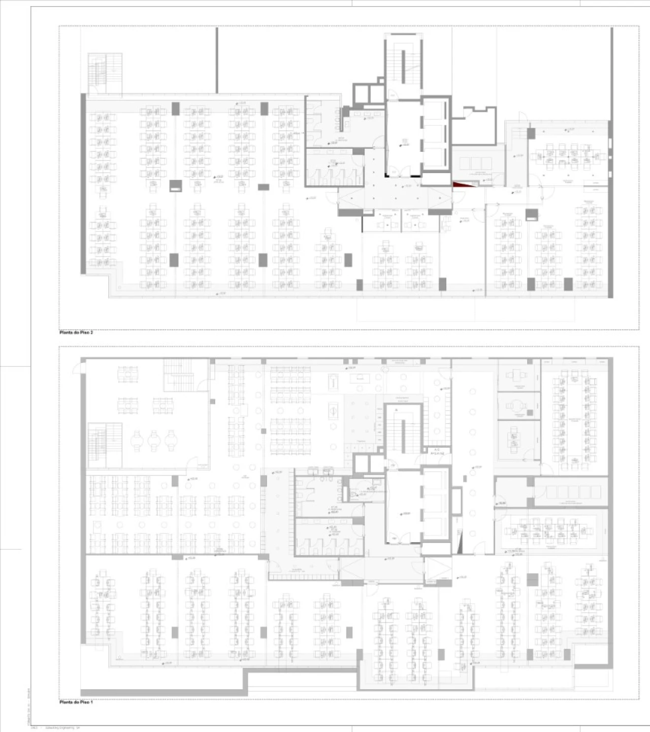 Escritório para Arrendamento em Campolide Planta 2