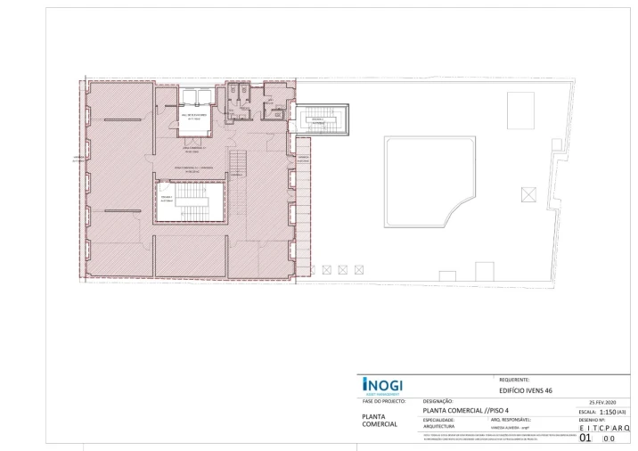 Escritório para Arrendamento em Santa Maria Maior Planta 5