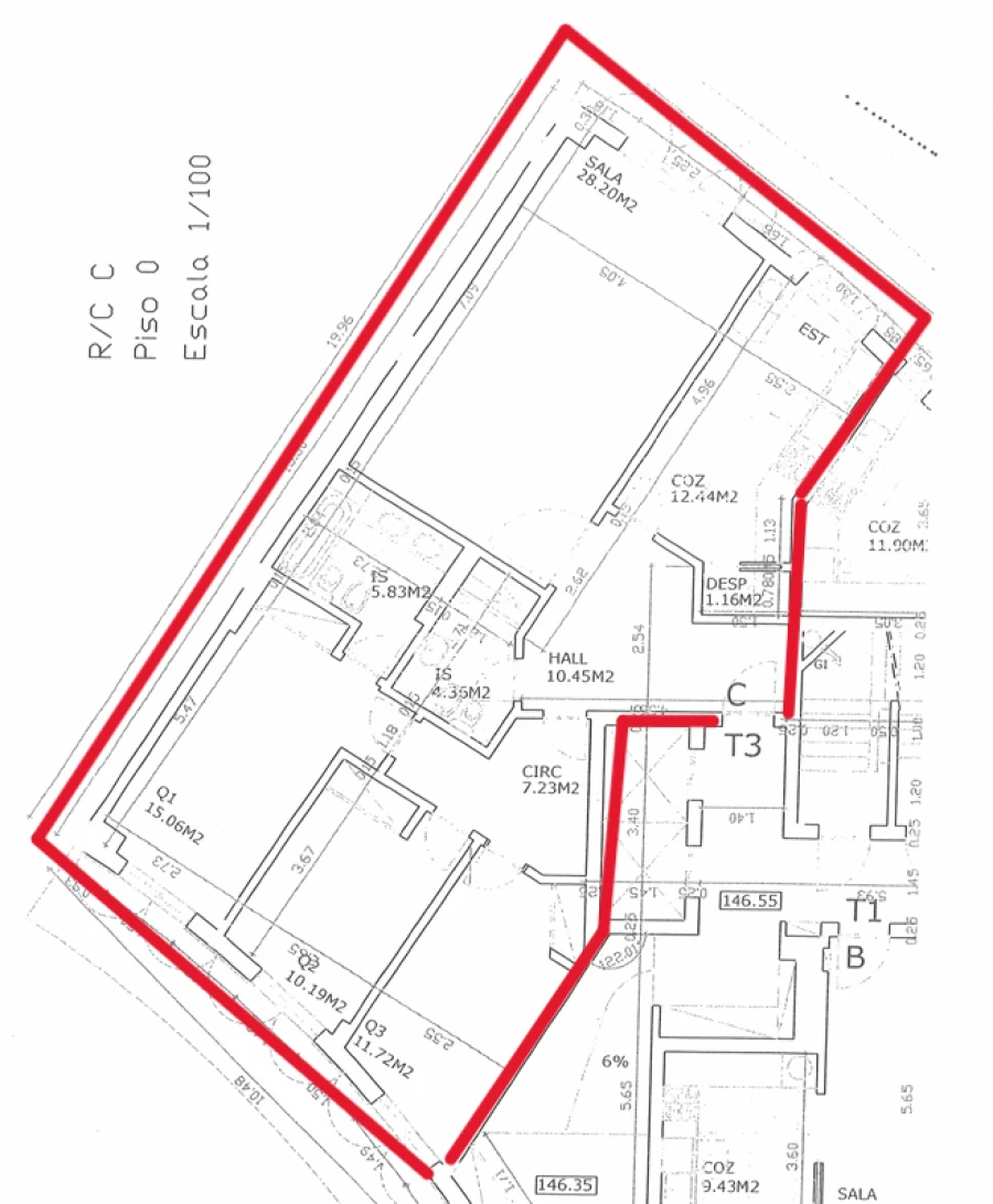 Apartamento T3 para Venda em Alfragide Foto 39