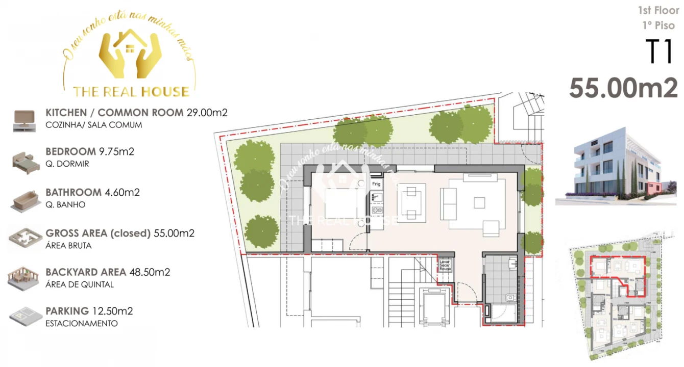 Apartamento T1 para Venda em Machico Foto 6