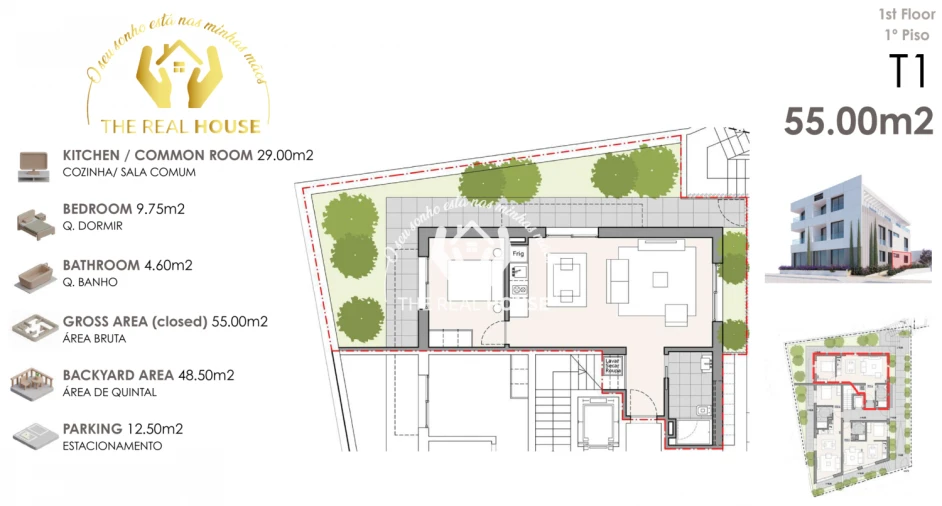 Apartamento T1 para Venda em Machico Foto 6