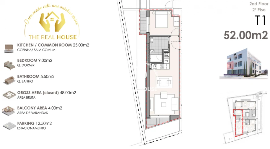 Apartamento T1 para Venda em Machico Foto 6