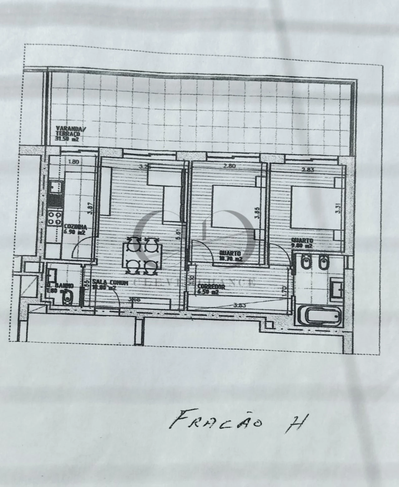 Apartamento T2 para Venda em Mafamude e Vilar do Paraíso Foto 4