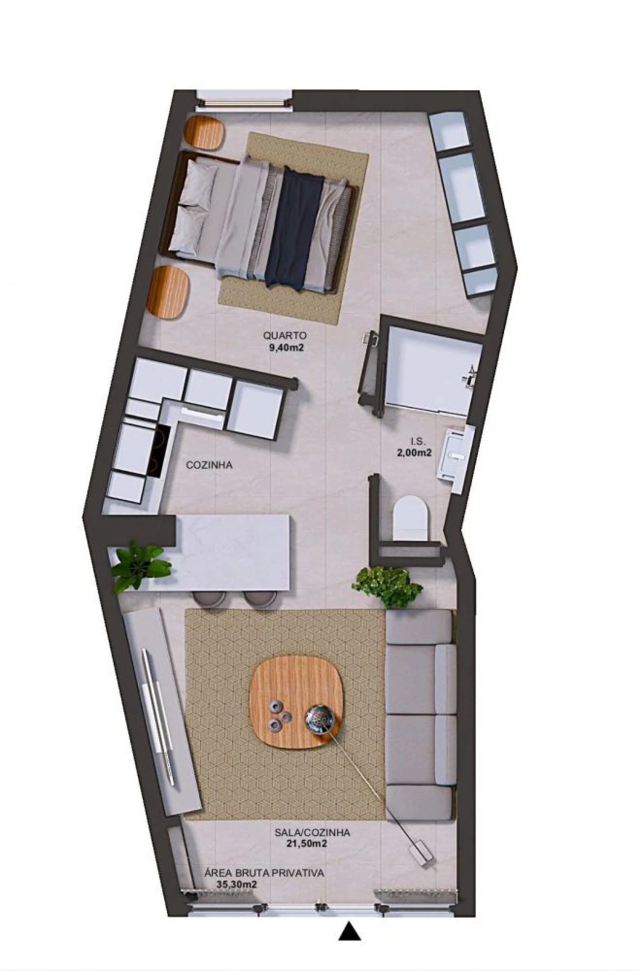 Apartamento T1 para Venda em Olivais Foto 16