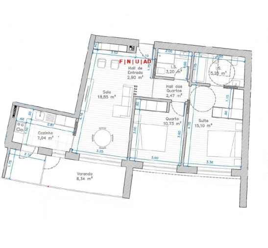 Apartamento T2 para Venda em Esgueira Foto 21
