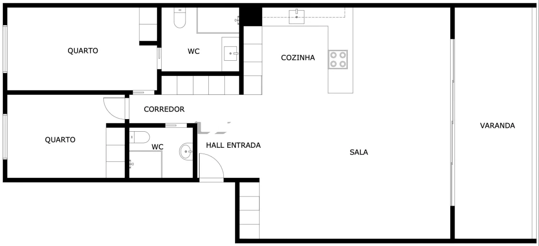 Apartamento T2 para Venda em Quarteira Foto 34