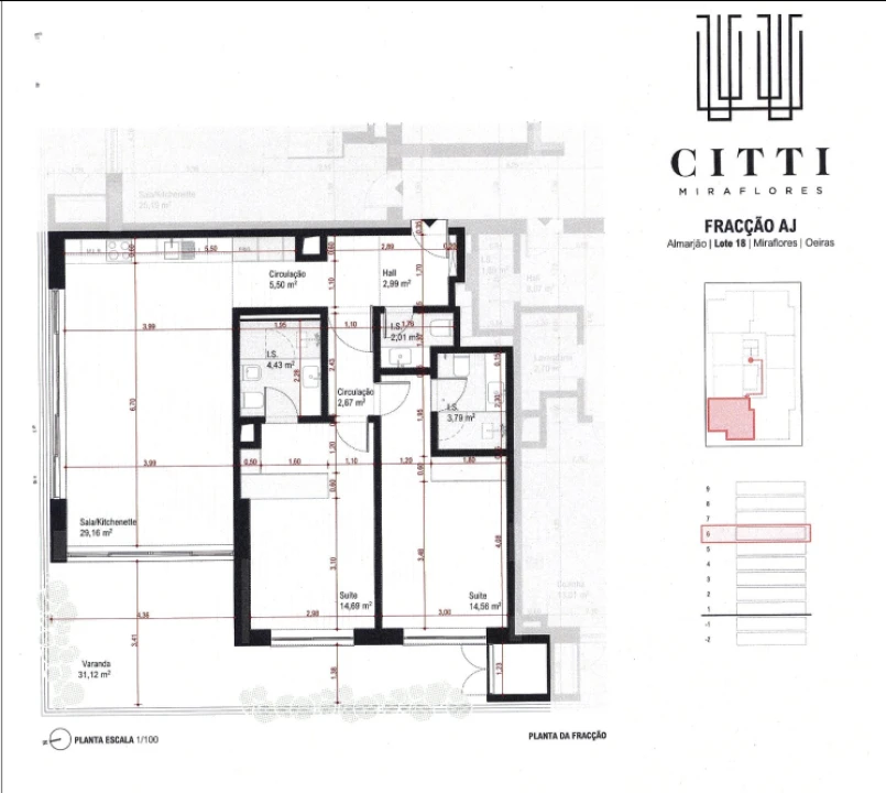 Apartamento T2 para Venda em Algés, Linda-A-Velha e Cruz Quebrada-Dafundo Foto 35