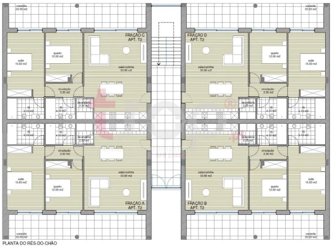Apartamento T2 para Venda em Tamel (Santa Leocádia) e Vilar do Monte Foto 9