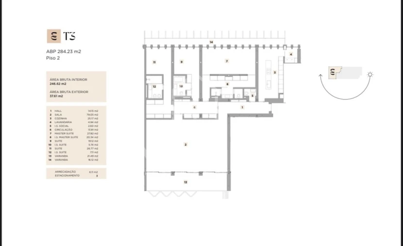Apartamento T3 para Venda em Algés, Linda-A-Velha e Cruz Quebrada-Dafundo Foto 22