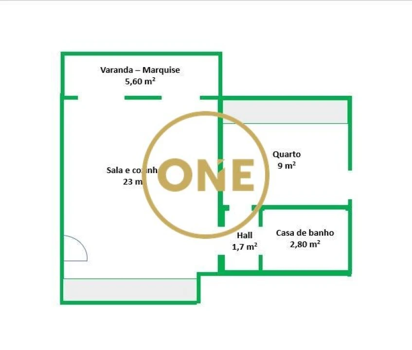 Apartamento T1 para Venda em Laranjeiro e Feijó Foto 12