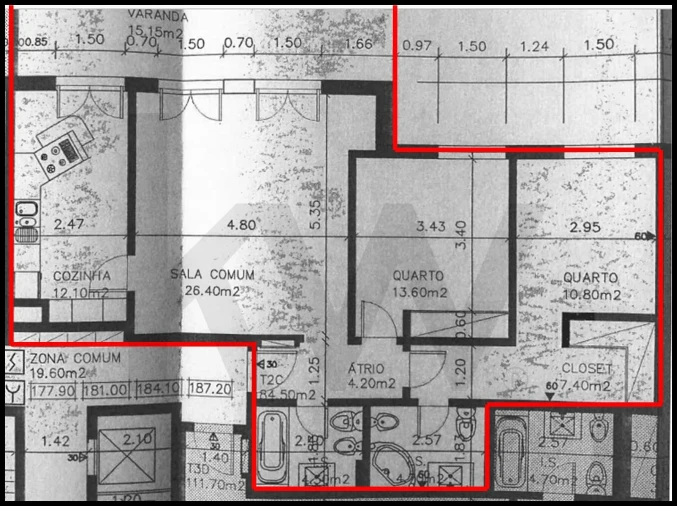Apartamento T2 para Venda em Mina de Água Foto 40