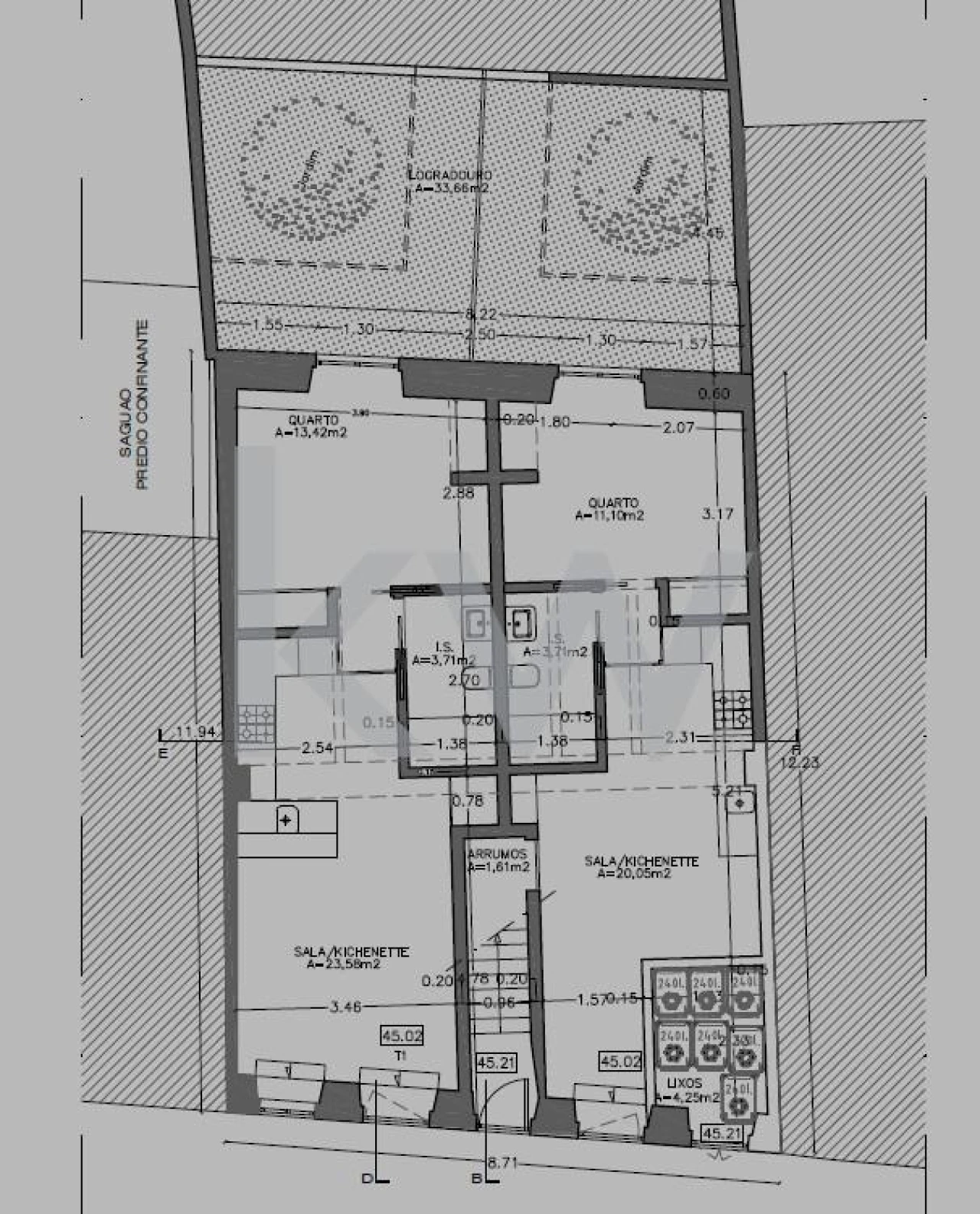 Apartamento T1 para Venda em Santo António Foto 31