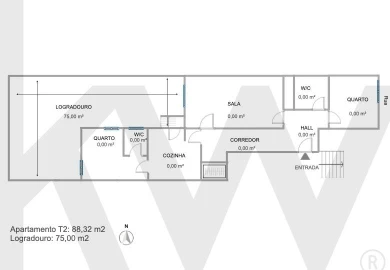 Apartamento T2 para Venda em Lumiar
